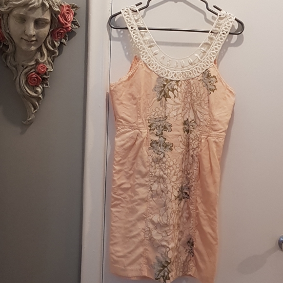 Free People Salmon Pink Tasteful Dress - Picture 5 of 17